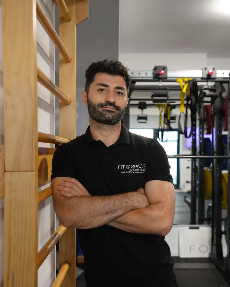 Adrian Tache, Kinetoterapeut la FitSpace